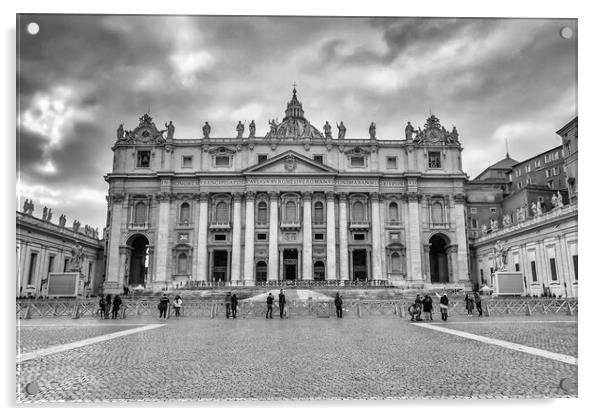 The street of St Peter Acrylic by Naylor's Photography