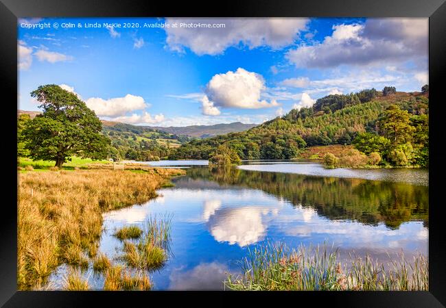 Rydal Water, Cumbria Framed Print by Colin & Linda McKie