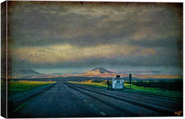 On The Road Again Canvas Print by Chris Lord