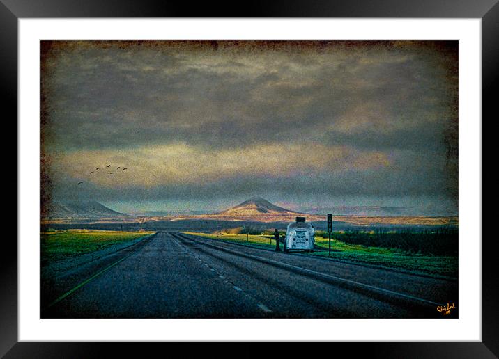 On The Road Again Framed Mounted Print by Chris Lord