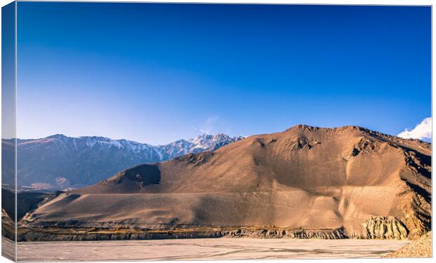 Himalayan desert  Canvas Print by Ambir Tolang