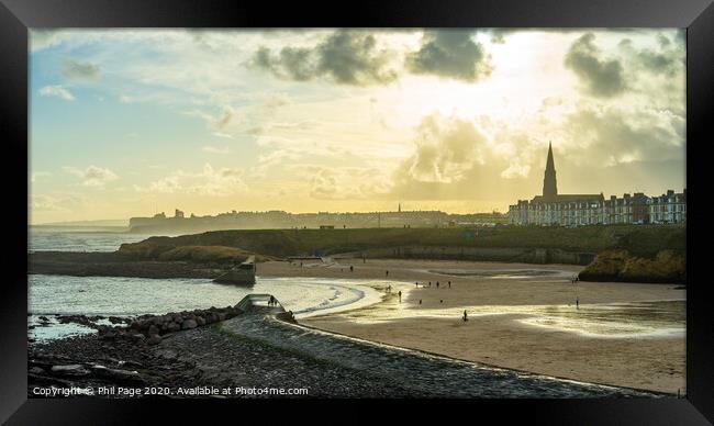 Cullercoats Bay Framed Print by Phil Page