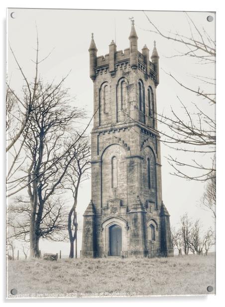 Barnweil Monument Acrylic by Jim McGarvie