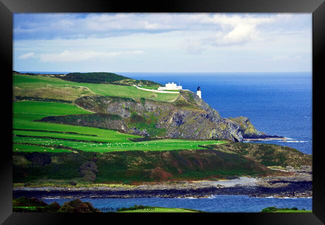 Maughold Head Framed Print by Steven Watson