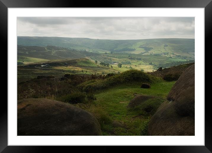 The Roaches Framed Mounted Print by Wayne Molyneux
