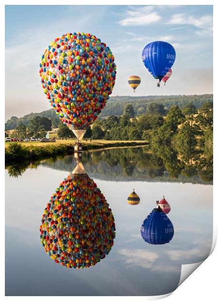 Balloon Rides Print by David Semmens