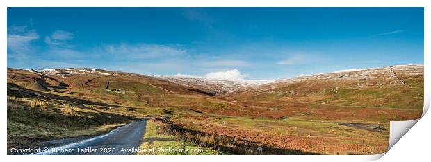 Wintry Hudes Hope Panorama (2) Print by Richard Laidler