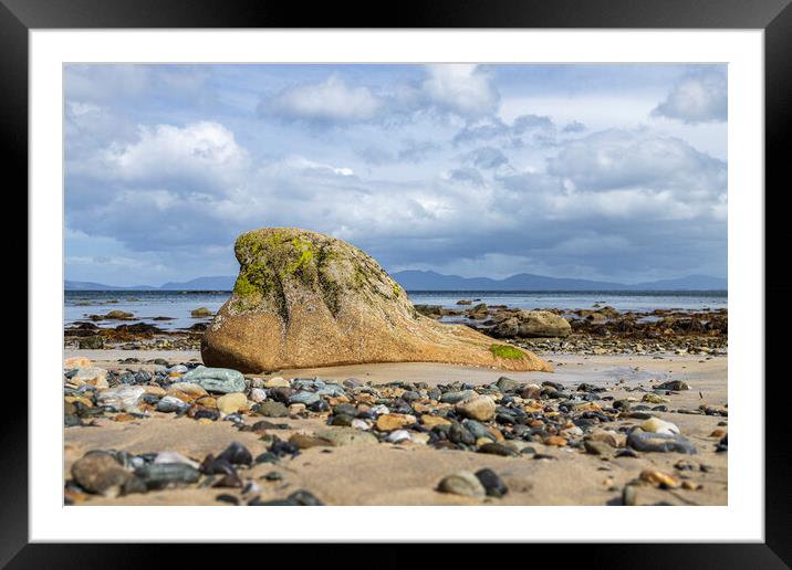 Rock on Old Head beach, Louisburgh, Mayo, Ireland Framed Mounted Print by Phil Crean