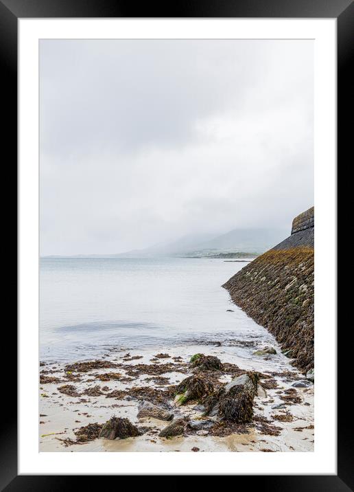 Misty day at Old Head Louisburgh, Mayo, Ireland Framed Mounted Print by Phil Crean