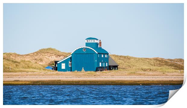 Former lifeboat station at Blakeney Print by Jason Wells