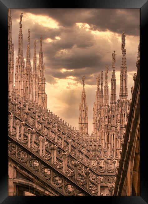 Italian Gothic Framed Print by Richard Downs