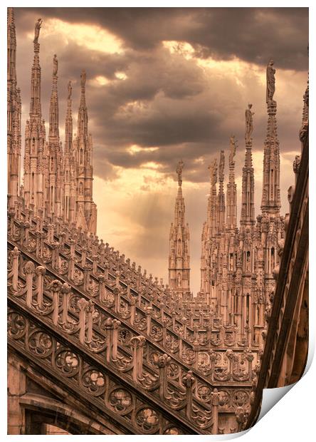 Italian Gothic Print by Richard Downs