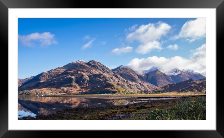 The Five Sisters of Kintail Framed Mounted Print by Eileen Wilkinson ARPS EFIAP