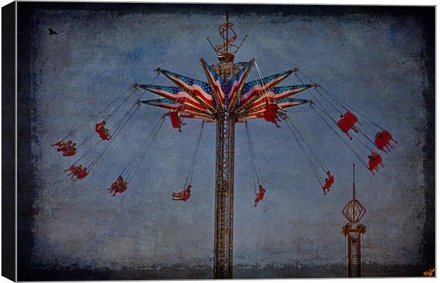 Swinging In America Canvas Print by Chris Lord