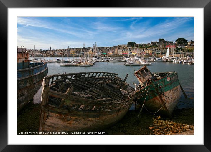 Camaret-sur-Mer Brittany France Framed Mounted Print by Wight Landscapes