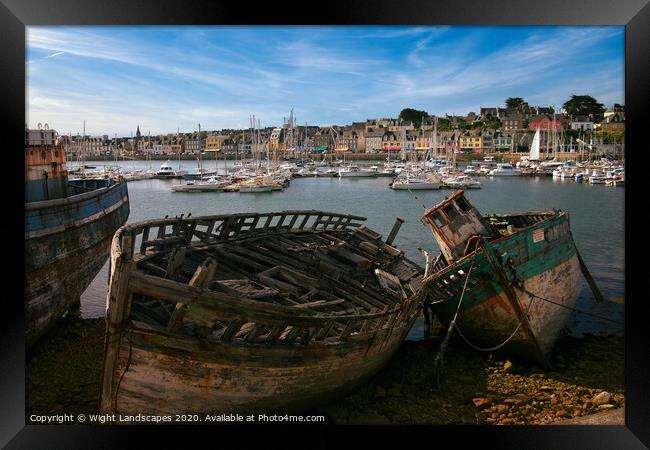 Camaret-sur-Mer Brittany France Framed Print by Wight Landscapes