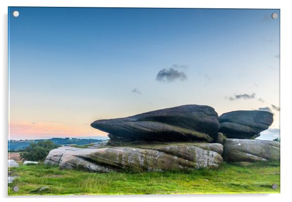 Peak district National Park Acrylic by chris smith