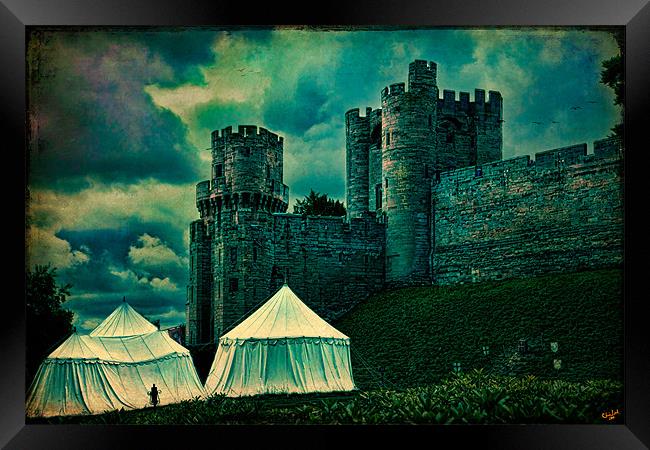 The Gateway Towers At Warwick Castle Framed Print by Chris Lord