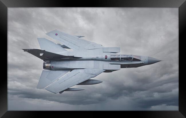 RAF Tornado Gr4 Wings Swept Framed Print by Rory Trappe