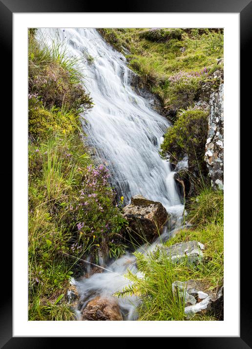 Waterfall in Mayo, Ireland Framed Mounted Print by Phil Crean