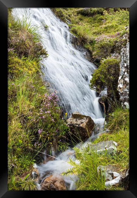 Waterfall in Mayo, Ireland Framed Print by Phil Crean