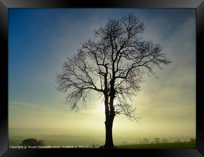 Solitude  Framed Print by Stuart Goodwillie