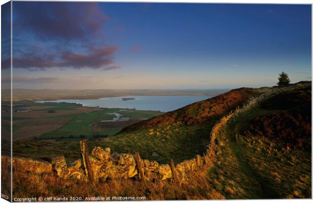 View from Benarty hill, Fife, Scotland. Canvas Print by Scotland's Scenery