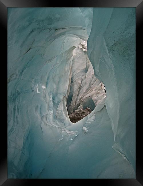 Franz Josef Glacier in New Zealand Framed Print by Adam Levy