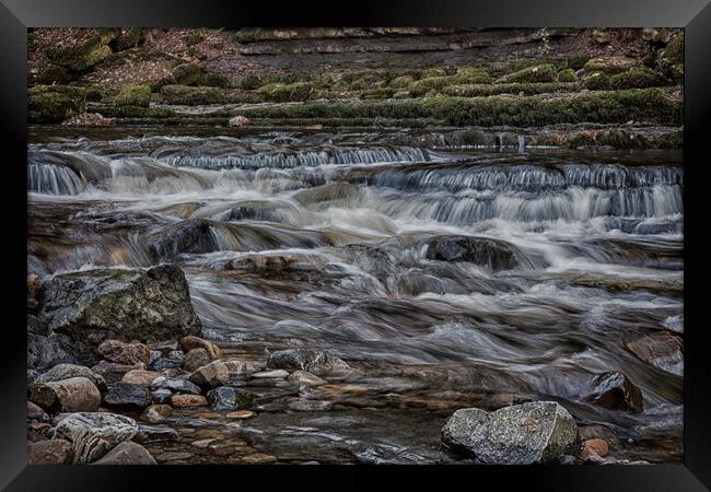 Flowing Home Framed Print by Dave Carroll