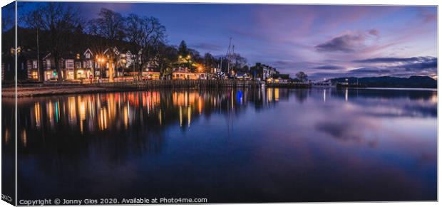 Ambleside Sunset Canvas Print by Jonny Gios