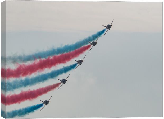 Red Arrows - Incoming Canvas Print by Jon Rendle