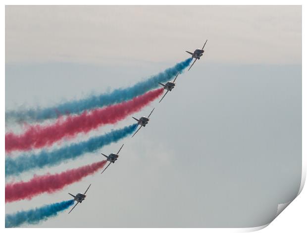 Red Arrows - Incoming Print by Jon Rendle