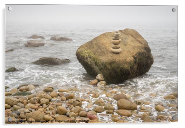Coastal Zen Acrylic by Andrew Kearton