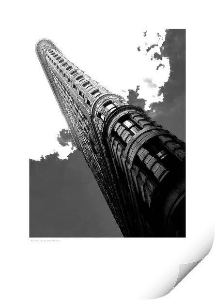 The ‘Flatiron’ Building, New York. Print by Michael Angus