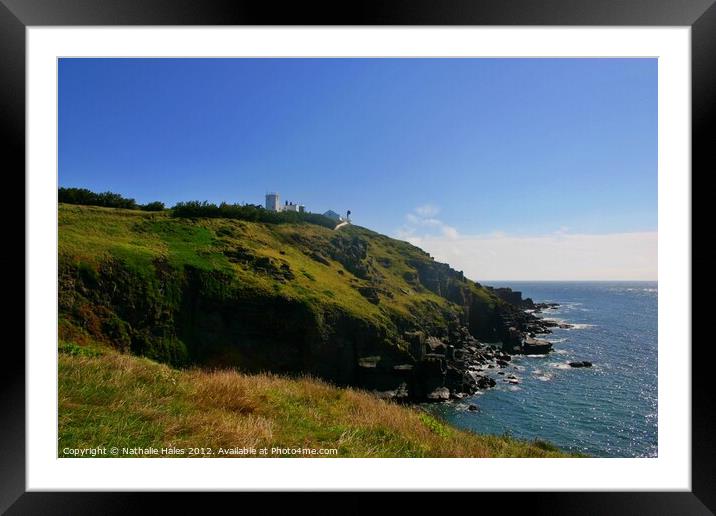 Lizard Point, Cornwall Framed Mounted Print by Nathalie Hales