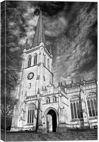 Wakefield Cathedral   Canvas Print by Darren Galpin