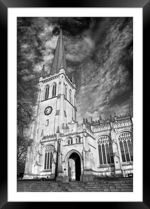 Wakefield Cathedral   Framed Mounted Print by Darren Galpin