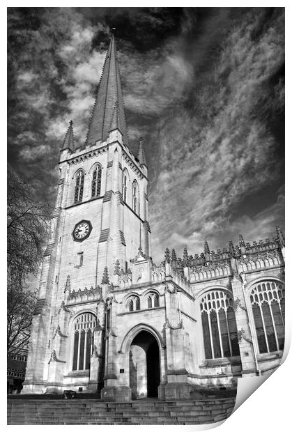 Wakefield Cathedral   Print by Darren Galpin
