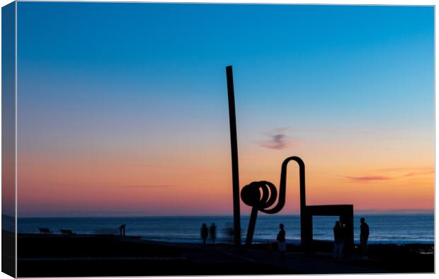 Tenerife sunset Canvas Print by chris smith