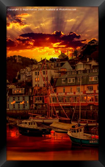 End Of The Day Framed Print by Nigel Hatton