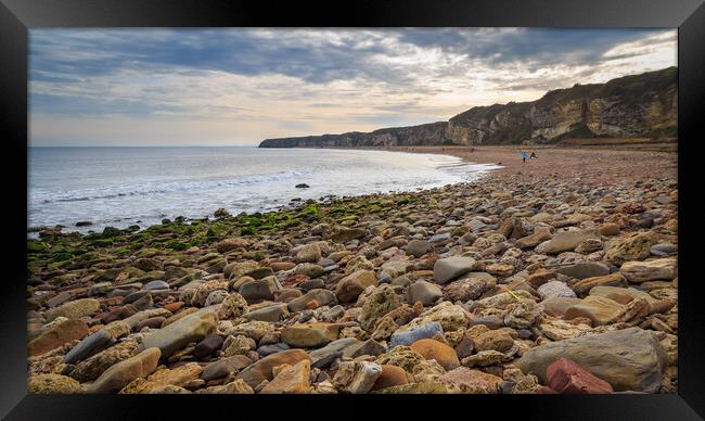 Nose's Point Seaham Framed Print by Phil Durkin DPAGB BPE4