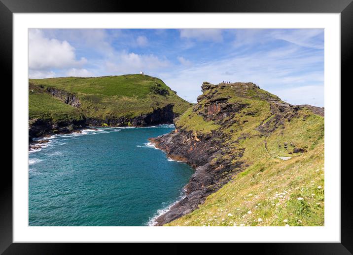 Boscastle North Cornwall Framed Mounted Print by chris smith