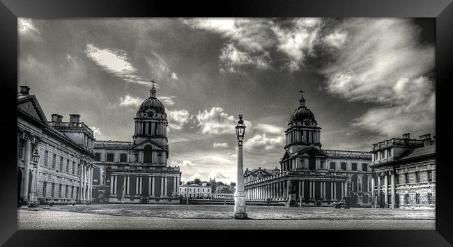 Old Royal Naval College - Greenwich Framed Print by Victoria Limerick
