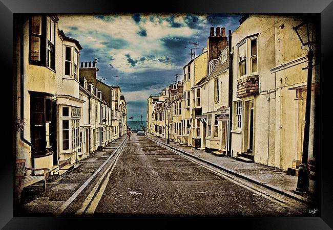 Down To The Sea Framed Print by Chris Lord