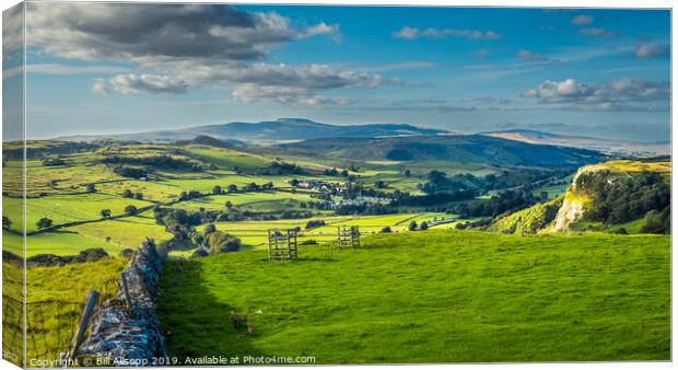 The Yorkshire Dales. Canvas Print by Bill Allsopp