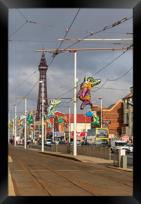 Blackpool Framed Print by chris smith
