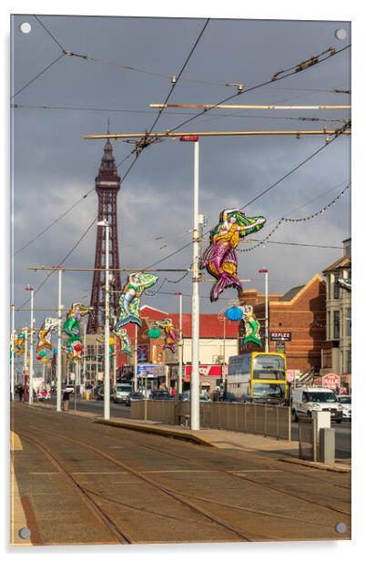 Blackpool Acrylic by chris smith