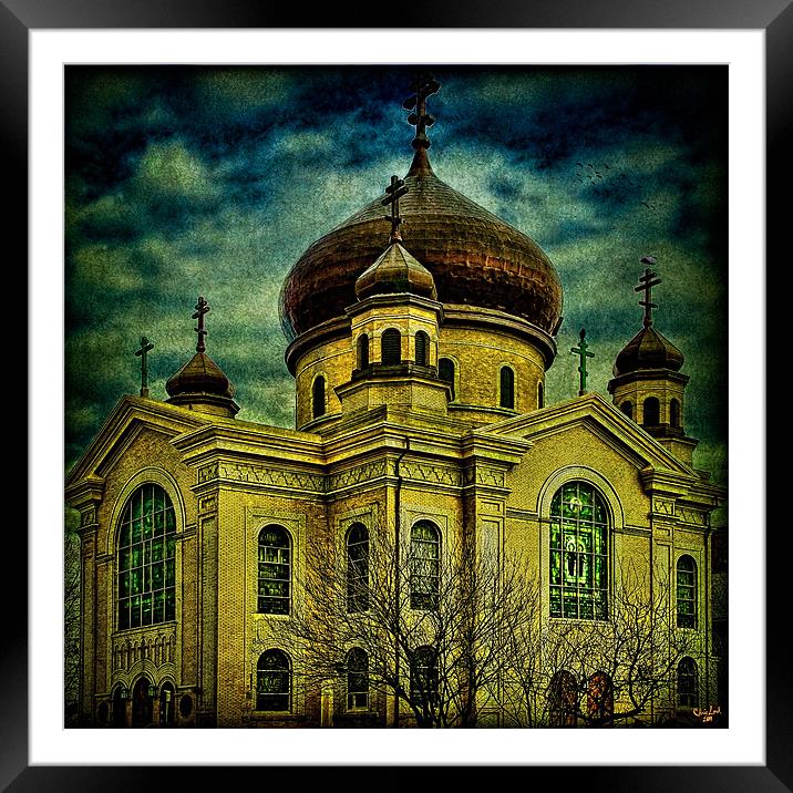 The Russian Orthodox Church Framed Mounted Print by Chris Lord
