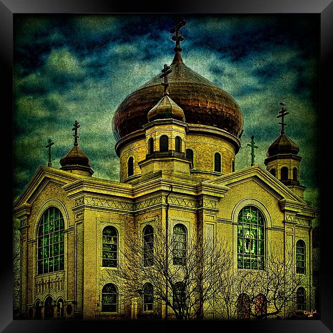 The Russian Orthodox Church Framed Print by Chris Lord