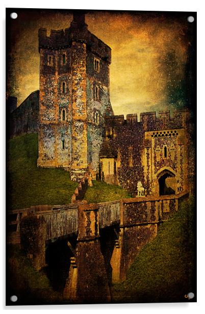 Portal To The Castle Acrylic by Chris Lord